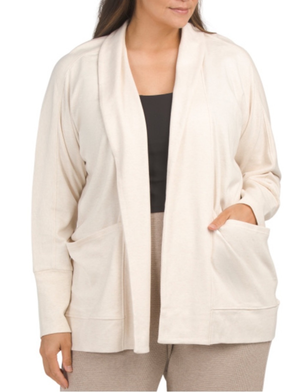 Pact Open-Front Women's Cardigan Sweater
